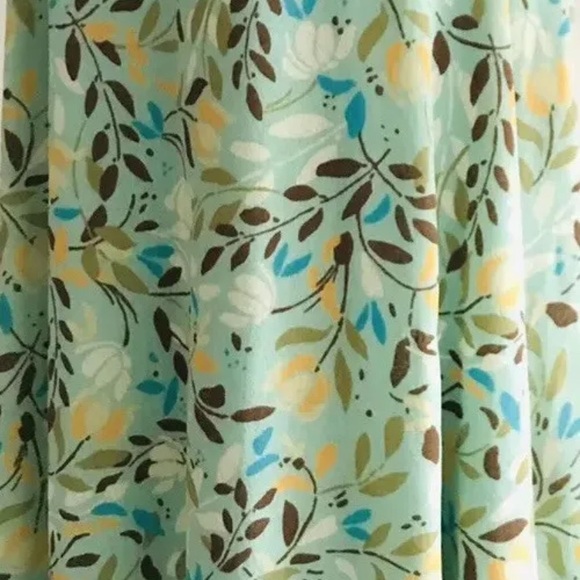 J Jill High Low Floral Skirt Size Medium - Picture 5 of 9